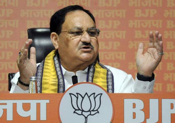 नड्डा ने लोक सभा और राज्य सभा के भाजपा व्हिप के साथ की बैठक
