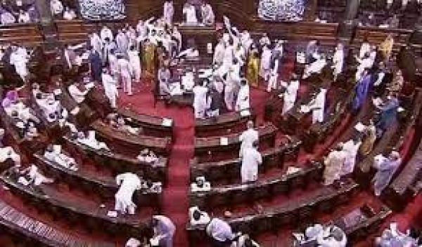 राज्यसभा में गतिरोध बरकरार, कार्यवाही दिन भर के लिए स्थगित