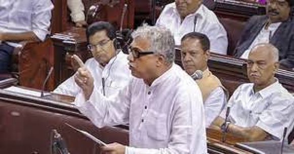 तृणमूल कांग्रेस के डेरेक ओ’ब्रायन मानूसन सत्र की शेष अवधि के लिए राज्यसभा से निलंबित