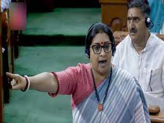 कांग्रेस का इतिहास खून से सना हुआ, महिला सुरक्षा से इनका कोई सरोकार नहीं: स्मृति ईरानी