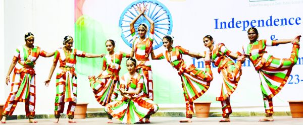 डीपीएस में मनाया गया स्वतंत्रता दिवस