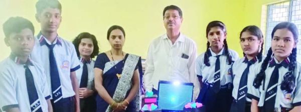 कम्प्यूटर सिस्टम एवं वाटर रि-सायकल प्राजेक्ट से बढ़ा विद्यालय का गौरव 