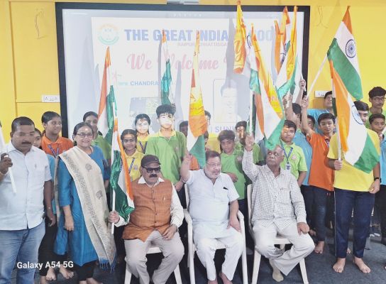 चन्द्रयान-3 का साक्षी बना द ग्रेट इंडिया स्कूल