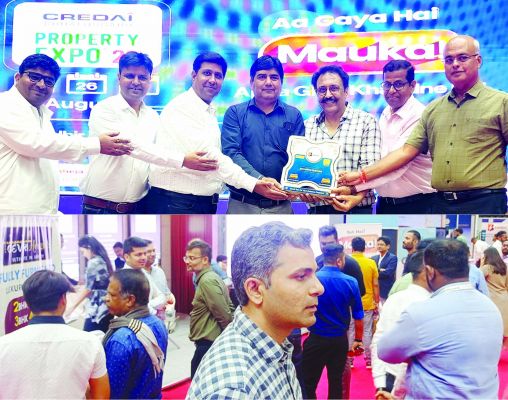 क्रेडाई प्रापर्टी एक्सपो में बजट अनुसार सबको मिले सपनों के घर