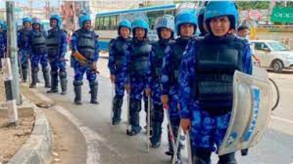 शोभा यात्रा : नूंह में सुरक्षा व्यवस्था कड़ी की गई, निगरानी के लिए ड्रोन तैनात किए गए