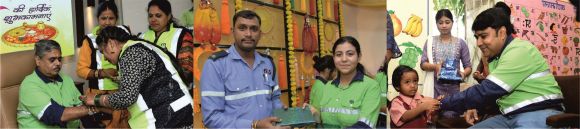 बालको ने मनाया रक्षाबंधन उत्सव