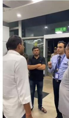 भोपाल-मुंबई इंडिगो फ्लाइट के यात्री रात भर रहे परेशान