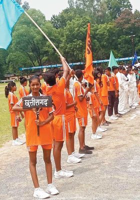 कोरबा में आयोजित हुई 23 वीं छत्तीसगढ़ राज्य स्तरीय शालेय क्रीड़ा प्रतियोगिता