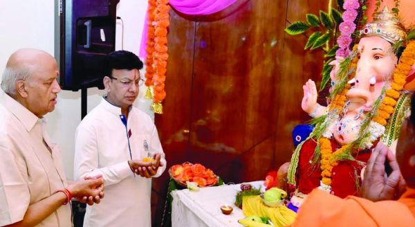 मैक में गणेश चतुर्थी का आयोजन