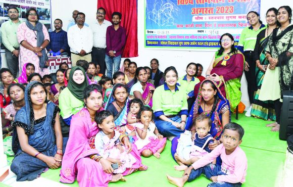 बालको के पोषण माह ने मातृ एवं शिशु  स्वास्थ्य देखभाल को बनाया उत्कृष्ट