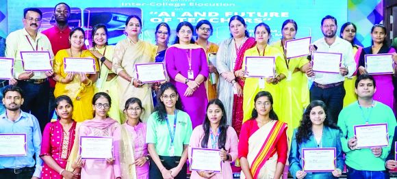 कलिंगा विश्वविद्यालय द्वारा एआई और शिक्षकों का भविष्य पर भाषण प्रतियोगिता