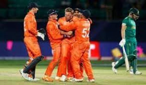 वर्ल्ड कप में नीदरलैंड ने किया बड़ा उलटफेर, दक्षिण अफ्रीका को 38 रन से हराया
