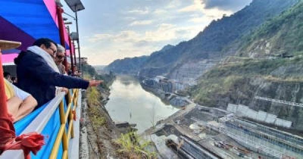 भूस्खलन से सुबनसिरी जलविद्युत परियोजना क्षतिग्रस्त