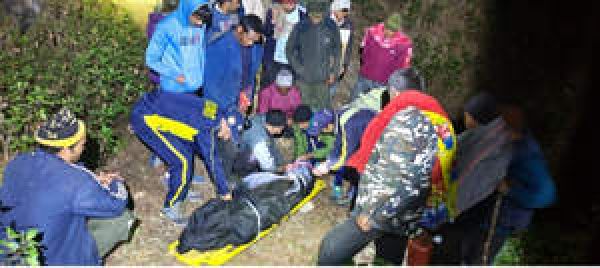 उत्तराखंड में घास लेने गई महिला की खाई में गिरने से दर्दनाक मौत