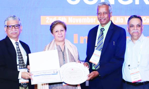 डॉ. भावना सिरोही को लाइफटाइम अचीवमेंट पुरस्कार