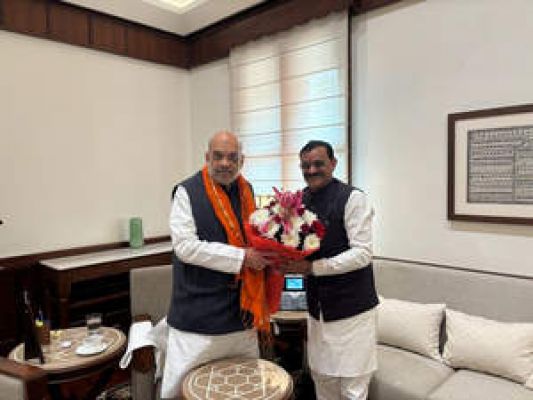 मध्य प्रदेश भाजपा अध्यक्ष वीडी शर्मा ने की जेपी नड्डा और अमित शाह से मुलाकात