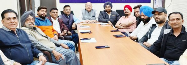 प्रादेशिक सभा-स्नेह सम्मेलन की तैयारी  को लेकर कैट पदाधिकारियों बैठक