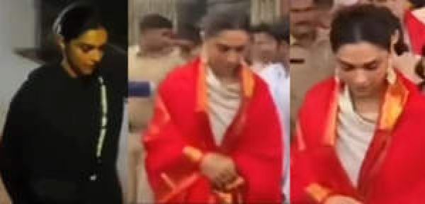 दीपिका पादुकोण ने परिवार के साथ तिरुमाला वेंकटेश्वर मंदिर में लिया आशीर्वाद