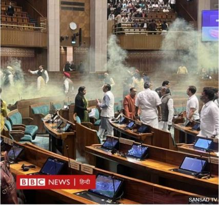 संसद को जगाने वाले साहसी युवा या अपराधी 