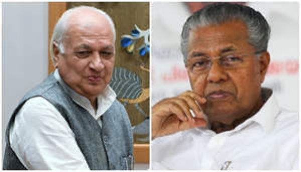 सीएम विजयन ने राज्यपाल आरिफ मोहम्मद खान को लेकर राष्ट्रपति को लिखा शिकायती पत्र