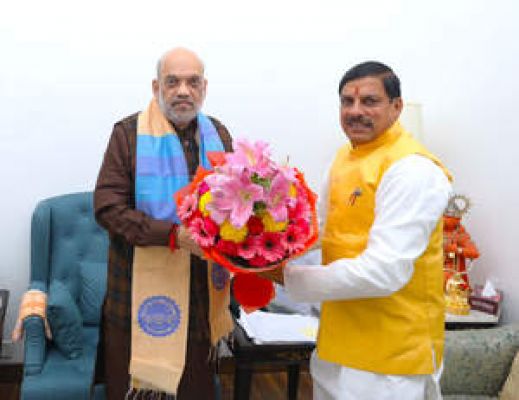 एमपी के सीएम ने अमित शाह से 1 जनवरी को साइबर तहसील व्यवस्था लोकार्पित करने का किया अनुरोध