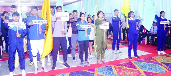 31वीं राष्ट्रीय जूनियर फैंसिंग स्पर्धा में प्रदेश के तीन