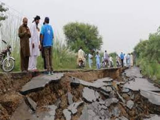 पाकिस्तान के कुछ हिस्सों में भूकंप