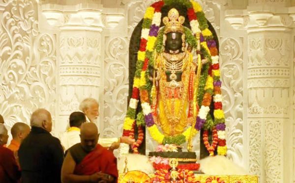 ‘आप’ ने प्राण प्रतिष्ठा का जश्न मनाया, सौरभ भारद्वाज ने ‘सुन्दर काण्ड’ में हिस्सा लिया