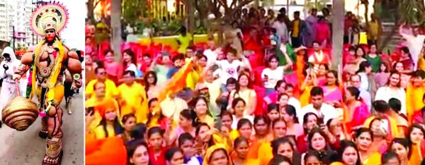 60 किमी चलित अखण्ड रामायण देखने उमड़ा रायपुर, 51 संस्थाओं-सोसाइटियों में भव्य स्वागत