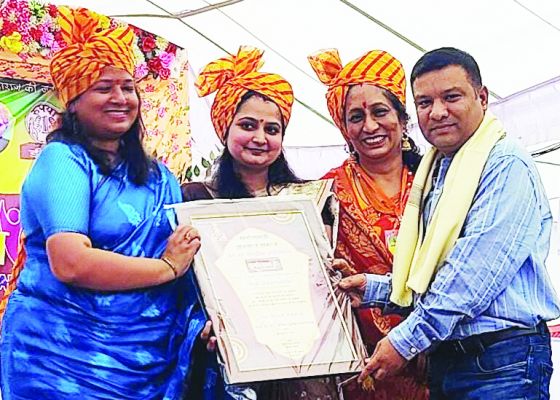 48वें वार्षिक अधिवेशन में डॉ. अमित को समाजसेवा सम्मान