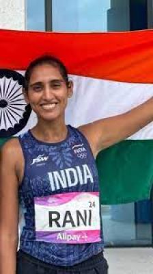 पंजाब की मंजू रानी ने 10 किलोमीटर स्पर्धा का स्वर्ण जीता