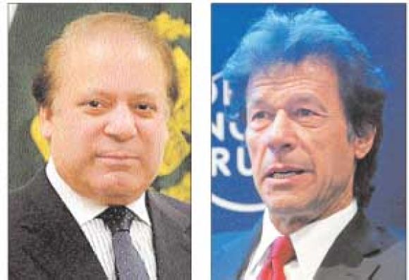 पाक चुनाव: नवाज और इमरान एक-दूसरे की भूमिका में कैसे पहुँचे