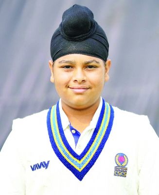 राजसिंह डुंगरपुर अंडर 14 ट्ऱॉफी में उत्तर प्रदेश  के विरूद्ध अयानवीर की धमाकेदार बल्लेबाजी