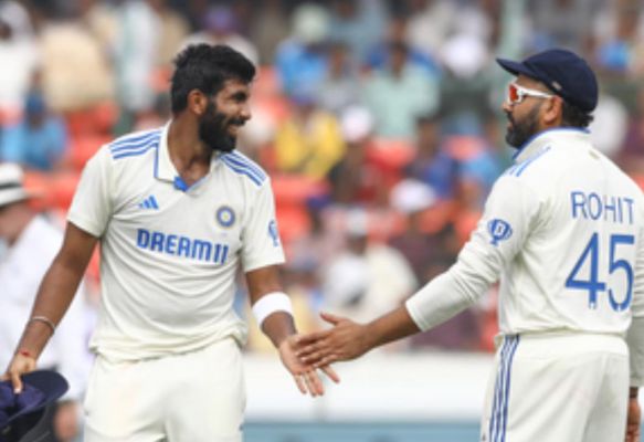 बुमराह के दोहरे झटकों से इंग्लैंड चाय तक 155/4