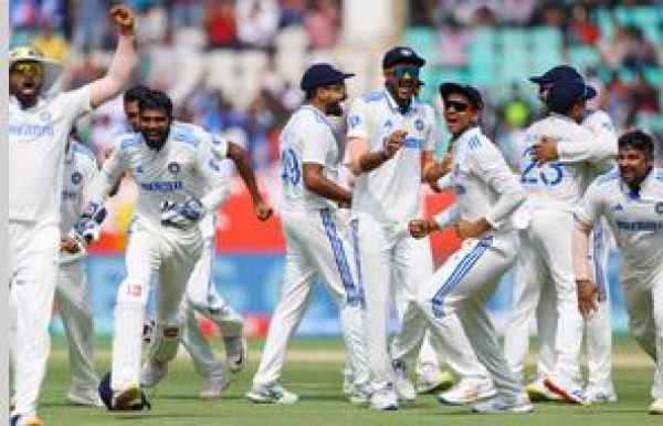 भारत ने इंग्लैंड को 106 रन से हराया, 'बैजबॉल' में फंसे अंग्रेज, सीरीज 1-1 से बराबर