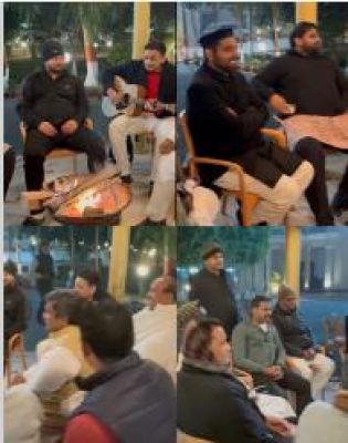 तेजस्वी यादव के आवास पर आनंद लेते नजर आए महागठबंधन के विधायक, वीडियो वायरल