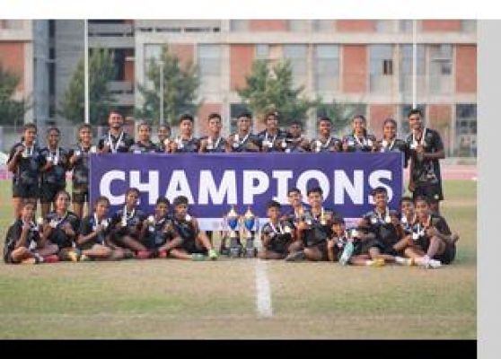 सब जूनियर नेशनल रग्बी सेवन्स चैंपियनशिप में बिहार चैंपियन बना