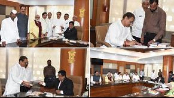 महाराष्ट्र के 6 राज्यसभा उम्मीदवारों ने नामांकन दाखिल किया