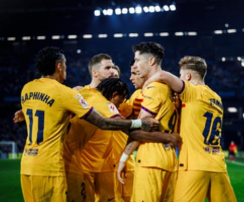 बार्सिलोना ने सेल्टा विगो को 2-1 से हराया