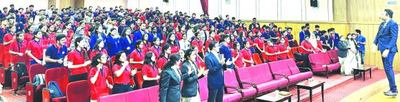 जेसीआई मैक यूनाइटेड परीक्षा तनाव प्रबंधन ट्रेनिंग