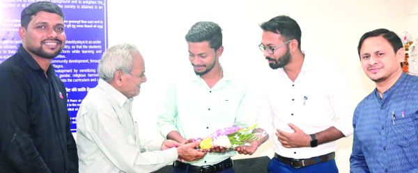अग्रसेन महाविद्यालय विद्यार्थियों में नौकरी पाकर आत्मविश्वास 