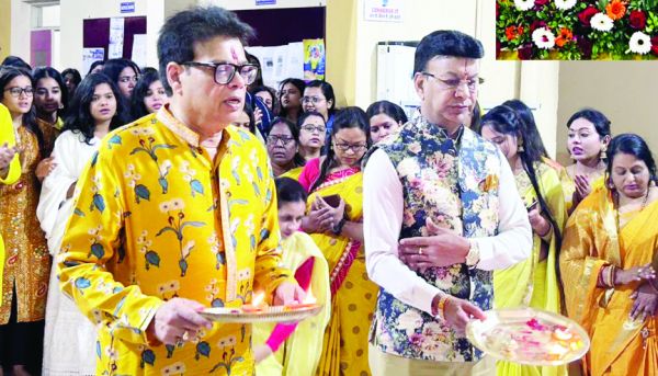 मैक ने हर्षोउल्लास से मनाई वसंत पंचमी