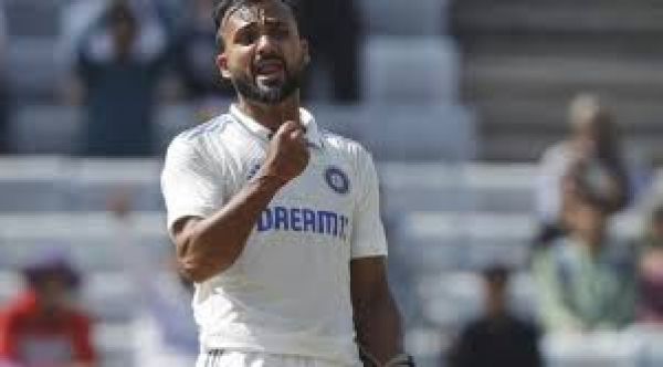 आकाश दीप का शानदार पदार्पण, इंग्लैंड की हालत खराब