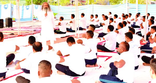 सीआरपीएफ 211 बटालियन  के लिए तनाव मैनेजमेंट ट्रेनिंग