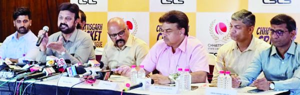 स्थानीय प्रतिभाओं को उपयुक्त मंच प्रदान करने छत्तीसगढ़ क्रिकेट प्रीमीयर लीग का आयोजन