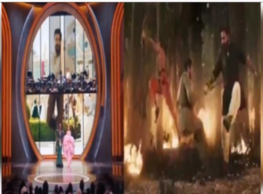 ऑस्कर में 'नाटू नाटू' की झलक दिखाए जाने के बाद 'आरआरआर' फिर से करने लगा ट्रेंड