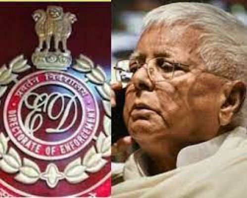 ईडी ने लालू परिवार के कथित करीबी के खिलाफ छापे मारे