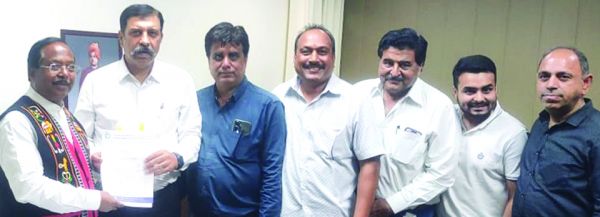 धान आधारित खाद्य प्रसंस्करण पर मंडी और   कृषक कल्याण शुल्क में राहत का चेम्बर ज्ञापन