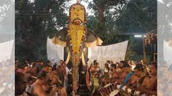 केरल के मंदिर में 'पेटा' और अभिनेत्री प्रियामणि ने मशीनीकृत हाथी दान किया