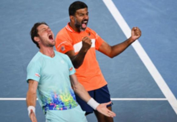 सेमीफाइनल में पहुंची बोपन्ना-एबडेन की जोड़ी